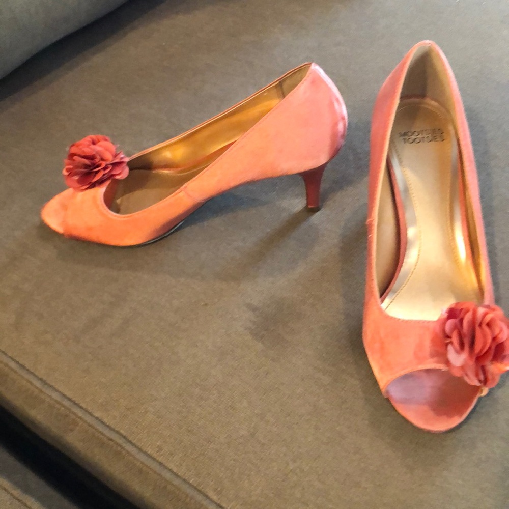 Open toe heels